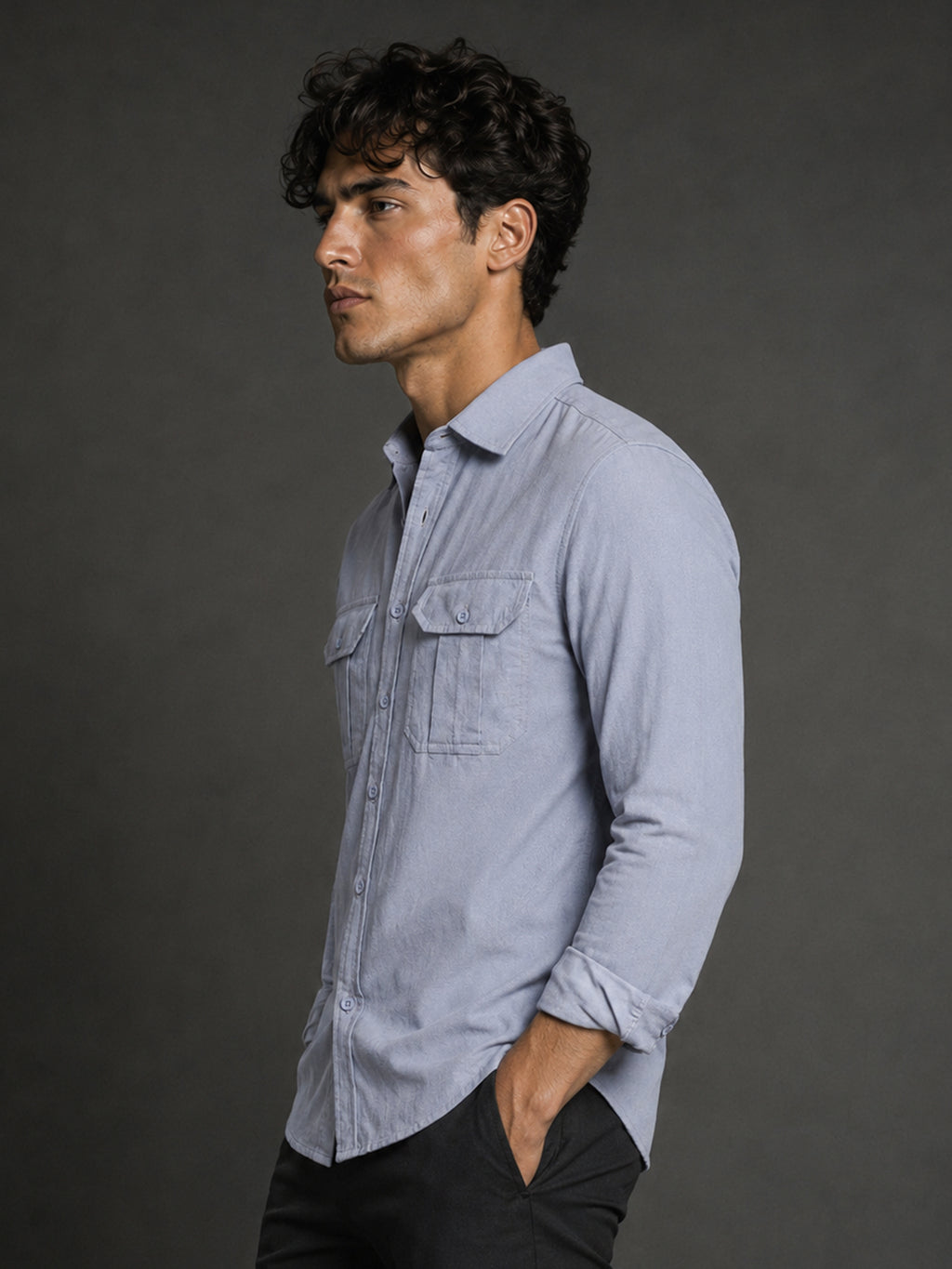 Solid Regular Fit Shirt