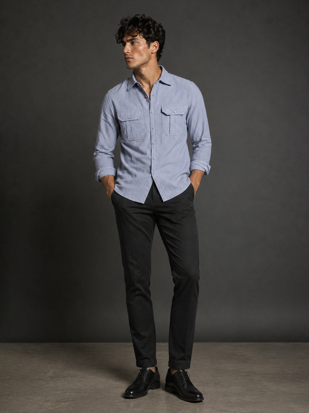 Solid Regular Fit Shirt