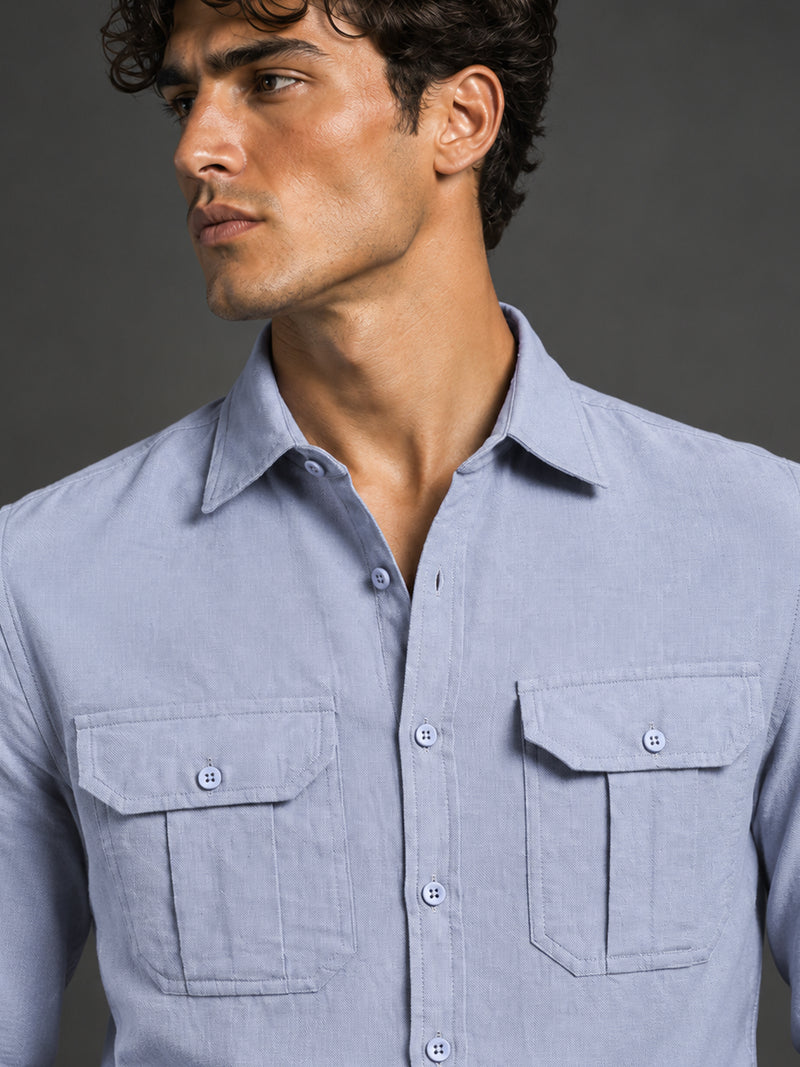 Solid Regular Fit Shirt