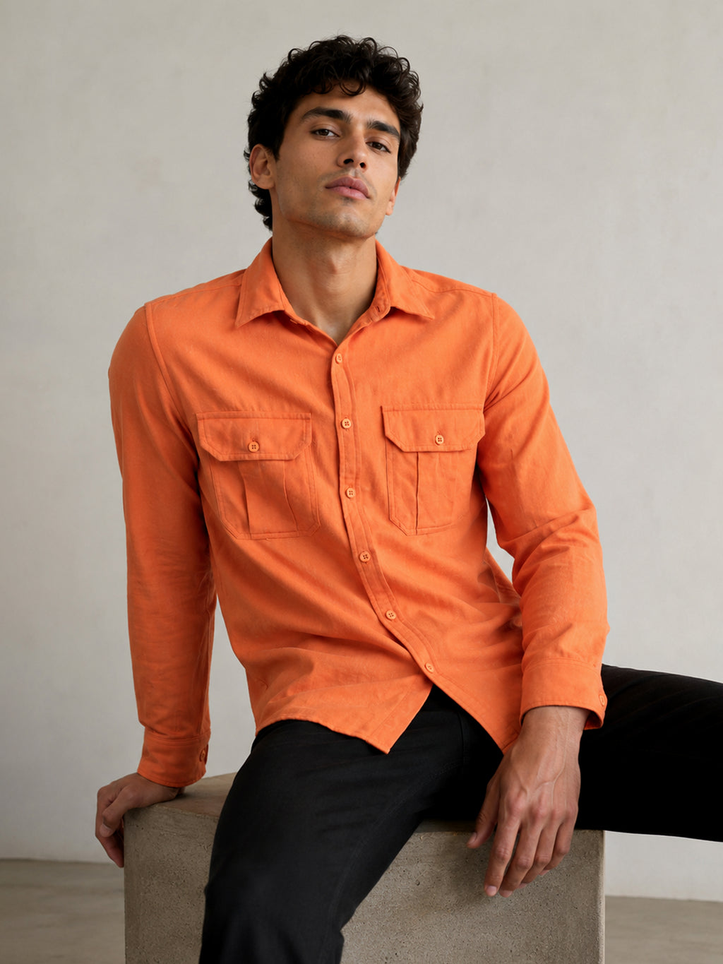 Solid Regular Fit Shirt