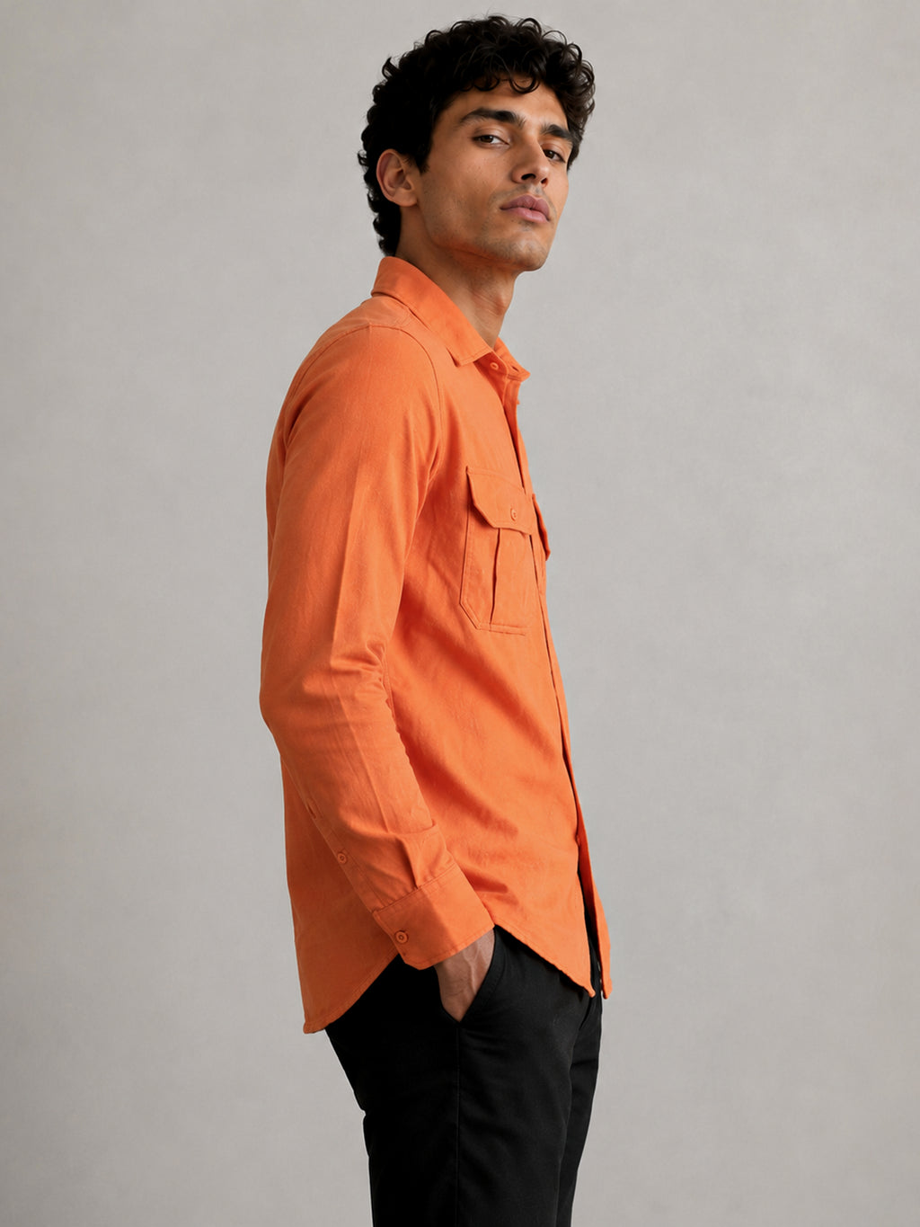 Solid Regular Fit Shirt