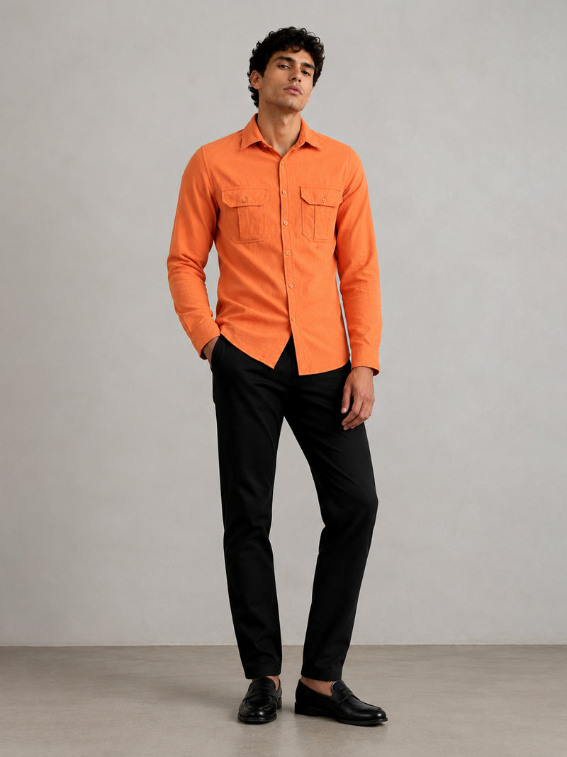 Solid Regular Fit Shirt