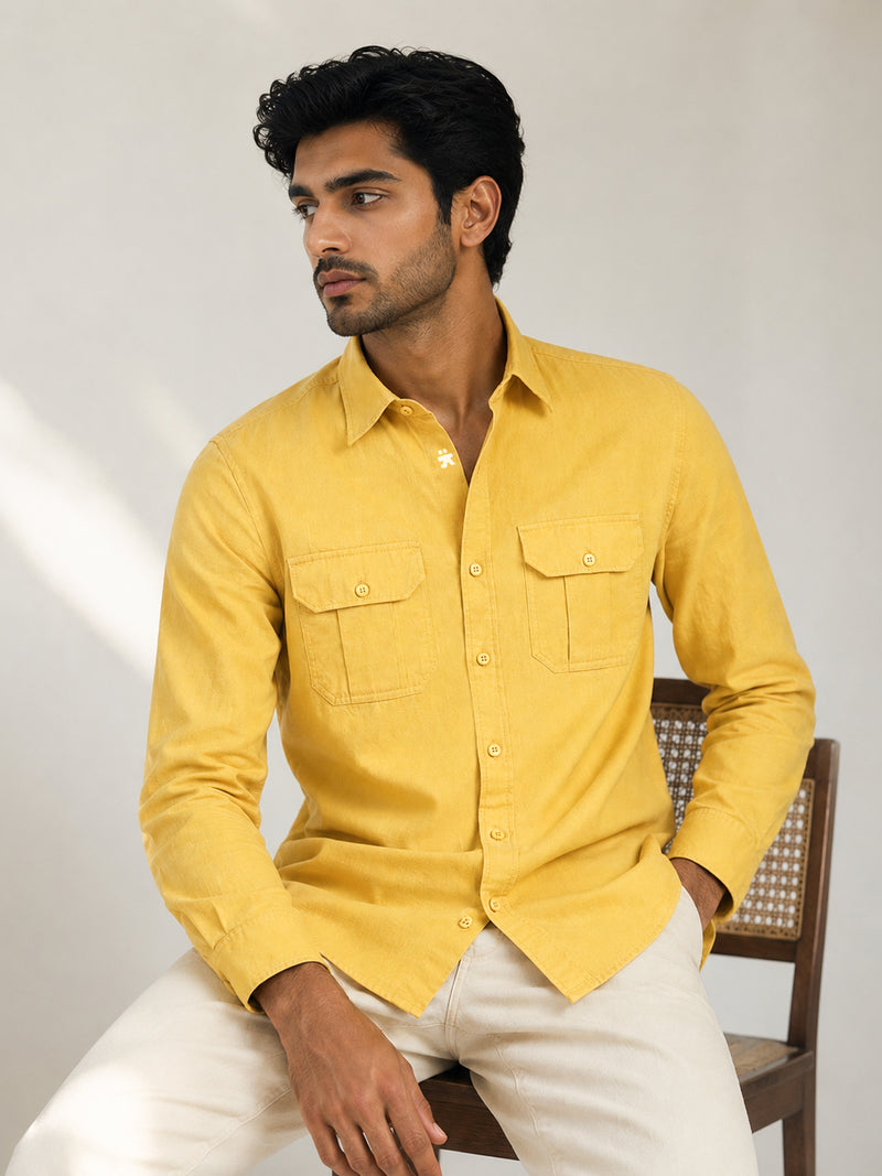 Solid Regular Fit Shirt