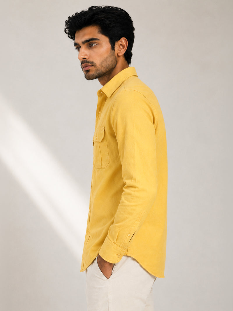 Solid Regular Fit Shirt