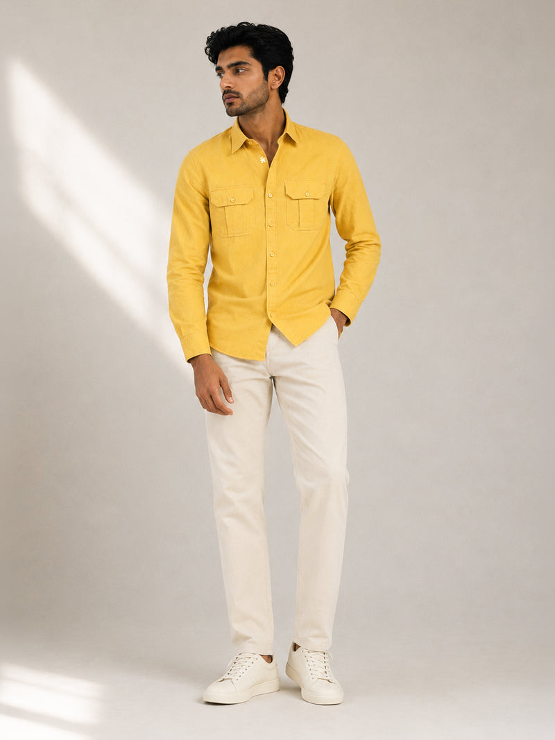 Solid Regular Fit Shirt