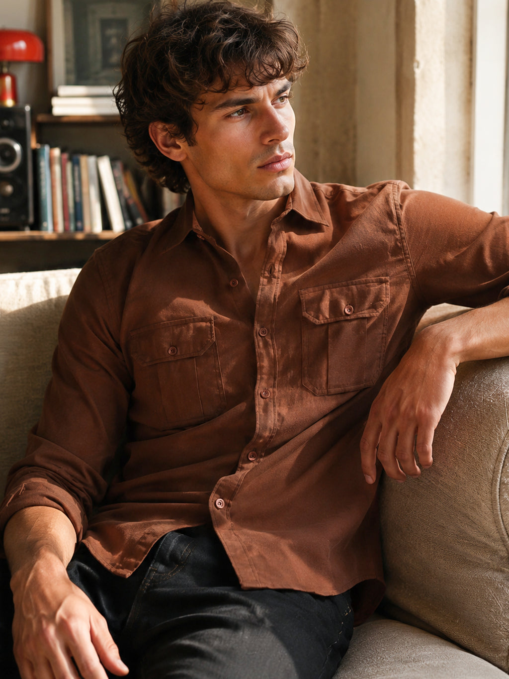 Solid Regular Fit Shirt