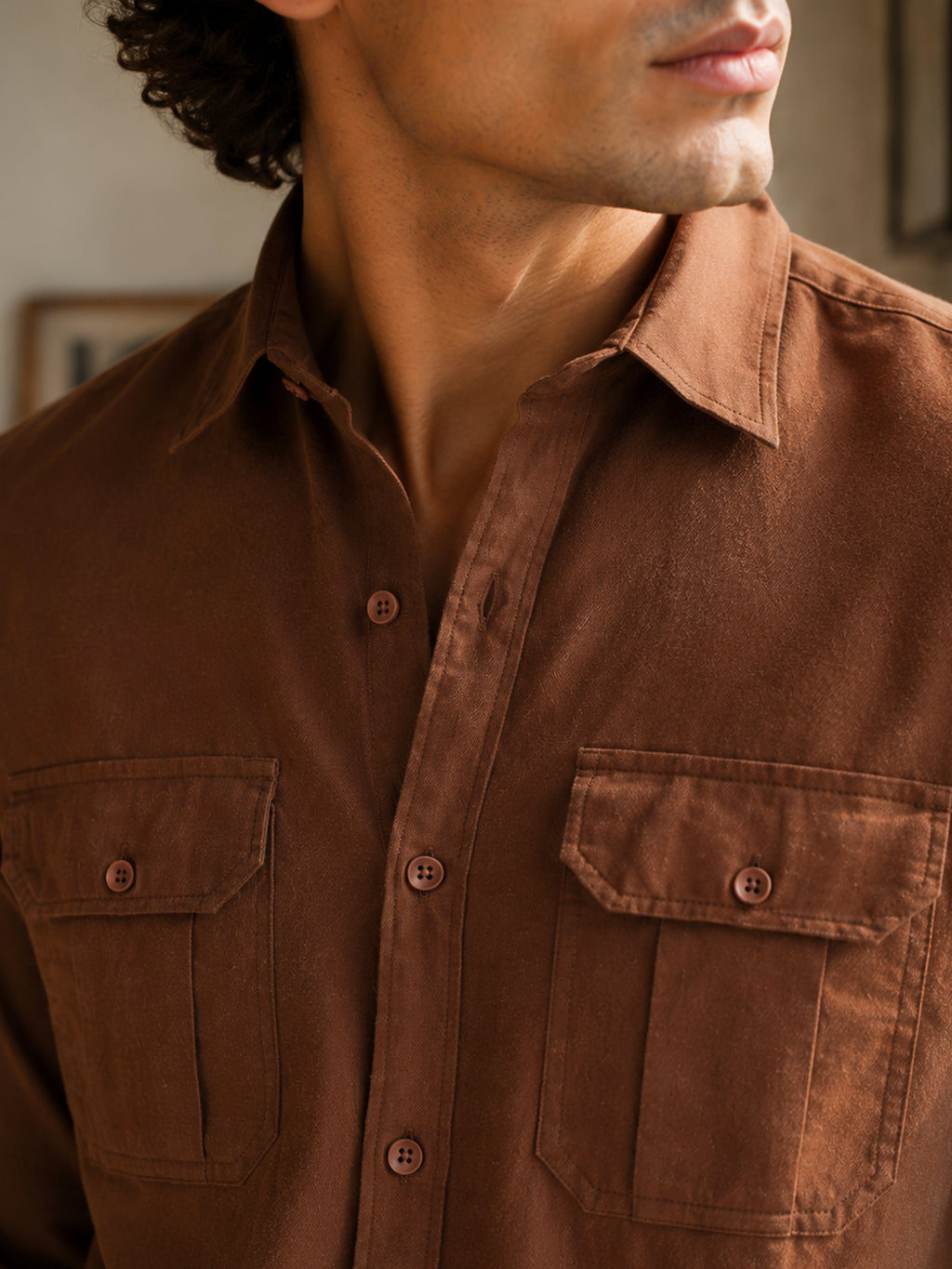 Solid Regular Fit Shirt