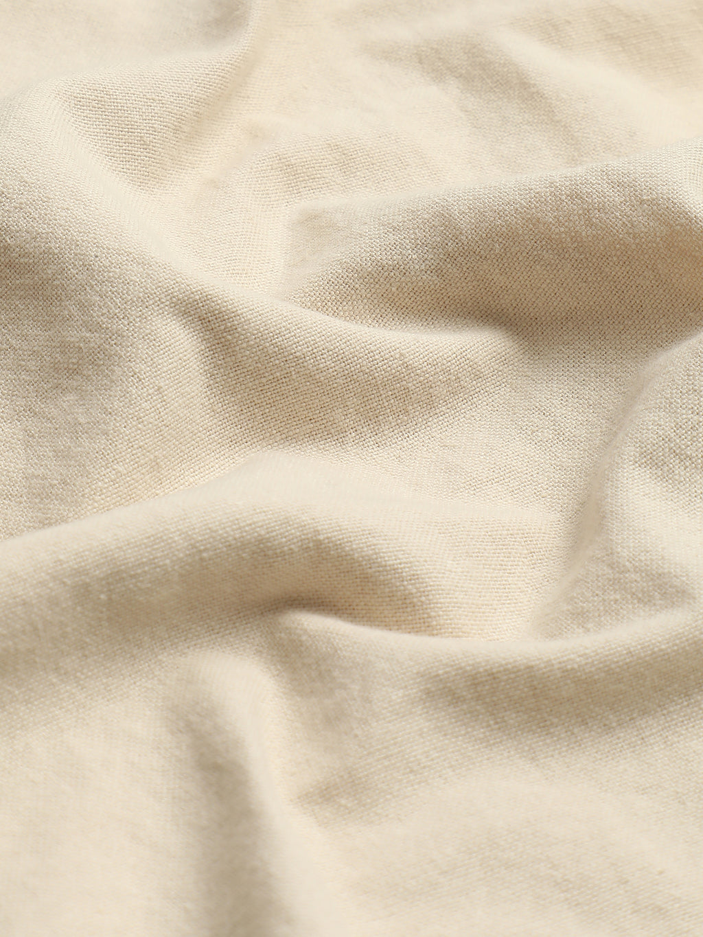 CAHOOT Light Beige Cotton-Rayon Shirt With Twin Utility Pockets - view 7