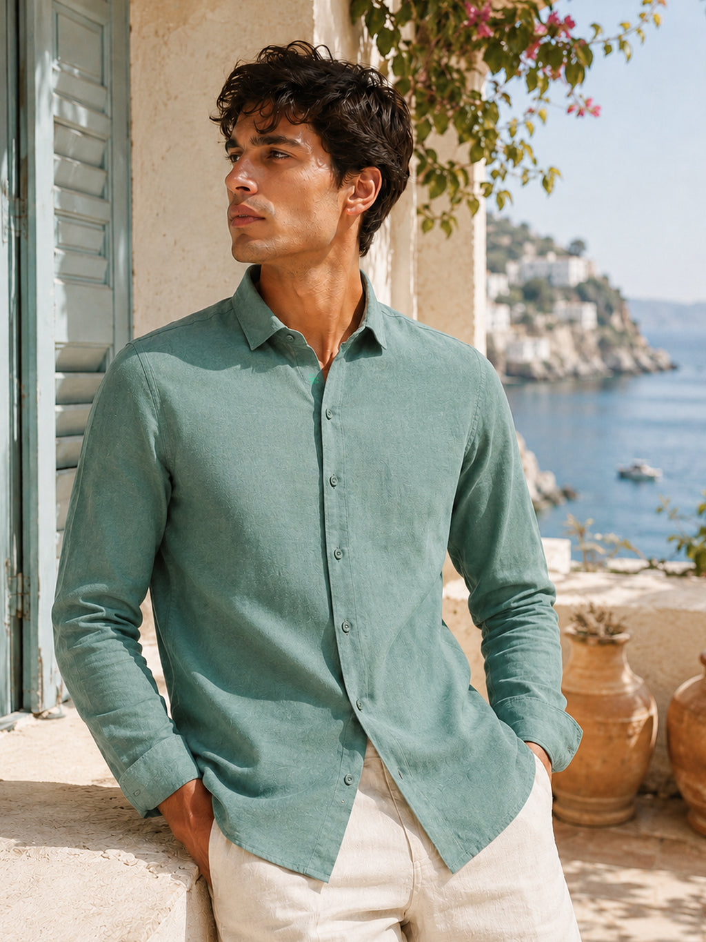 Solid Regular Fit Shirt