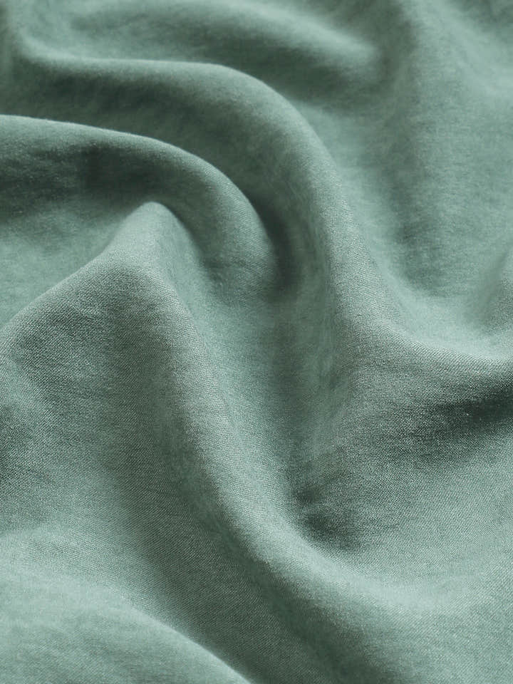 Green Suede Finish shirt with elbow patch