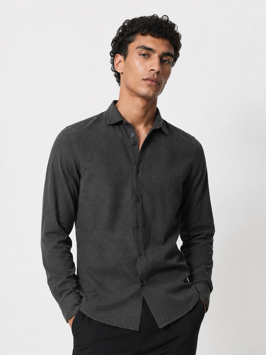 Solid Regular Fit Shirt