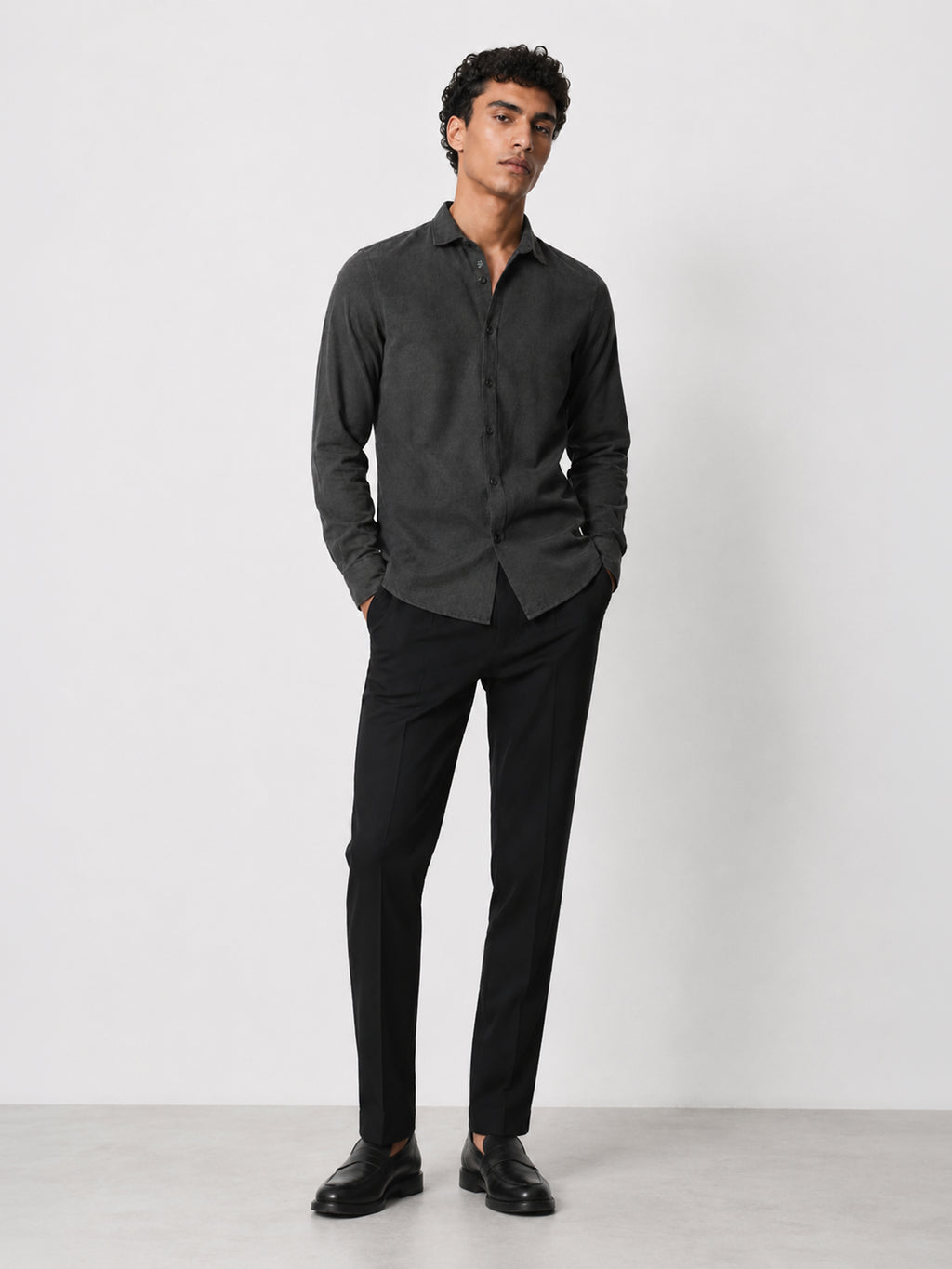Solid Regular Fit Shirt