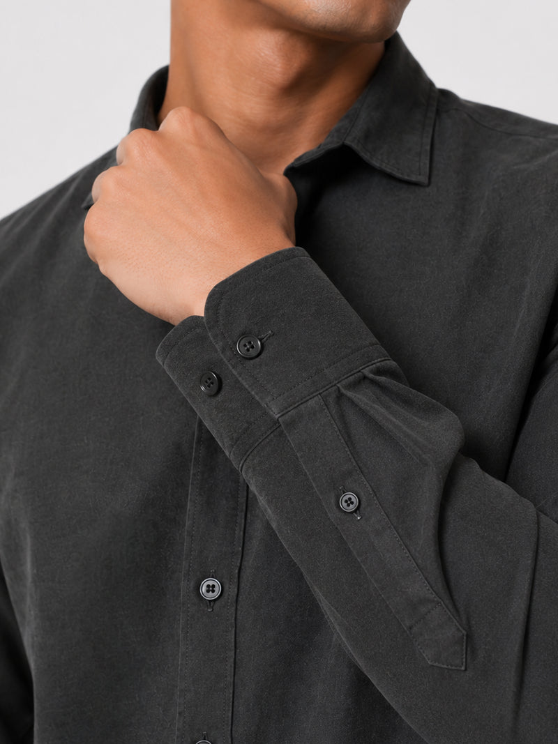 Solid Regular Fit Shirt