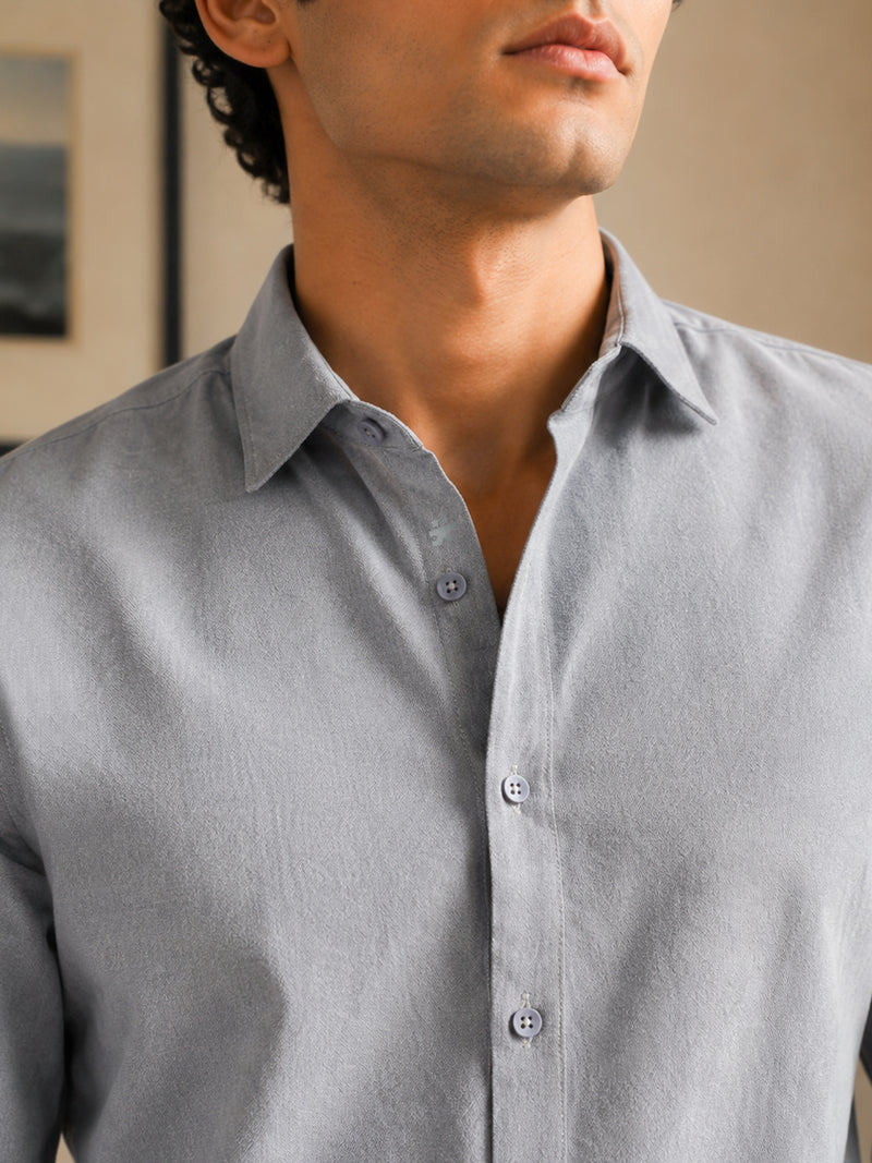 Solid Regular Fit Shirt