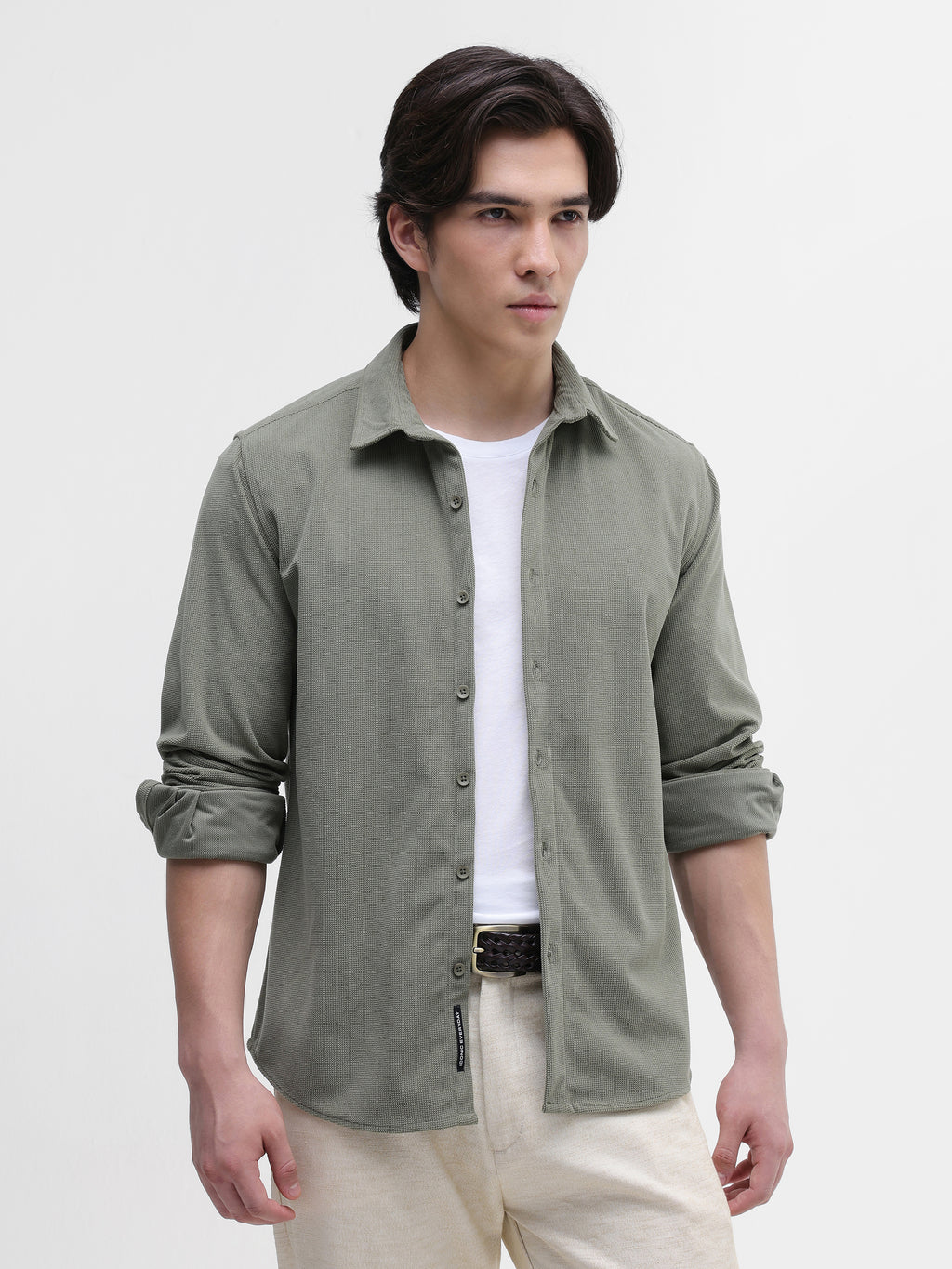 Plain Regular Fit Shirt