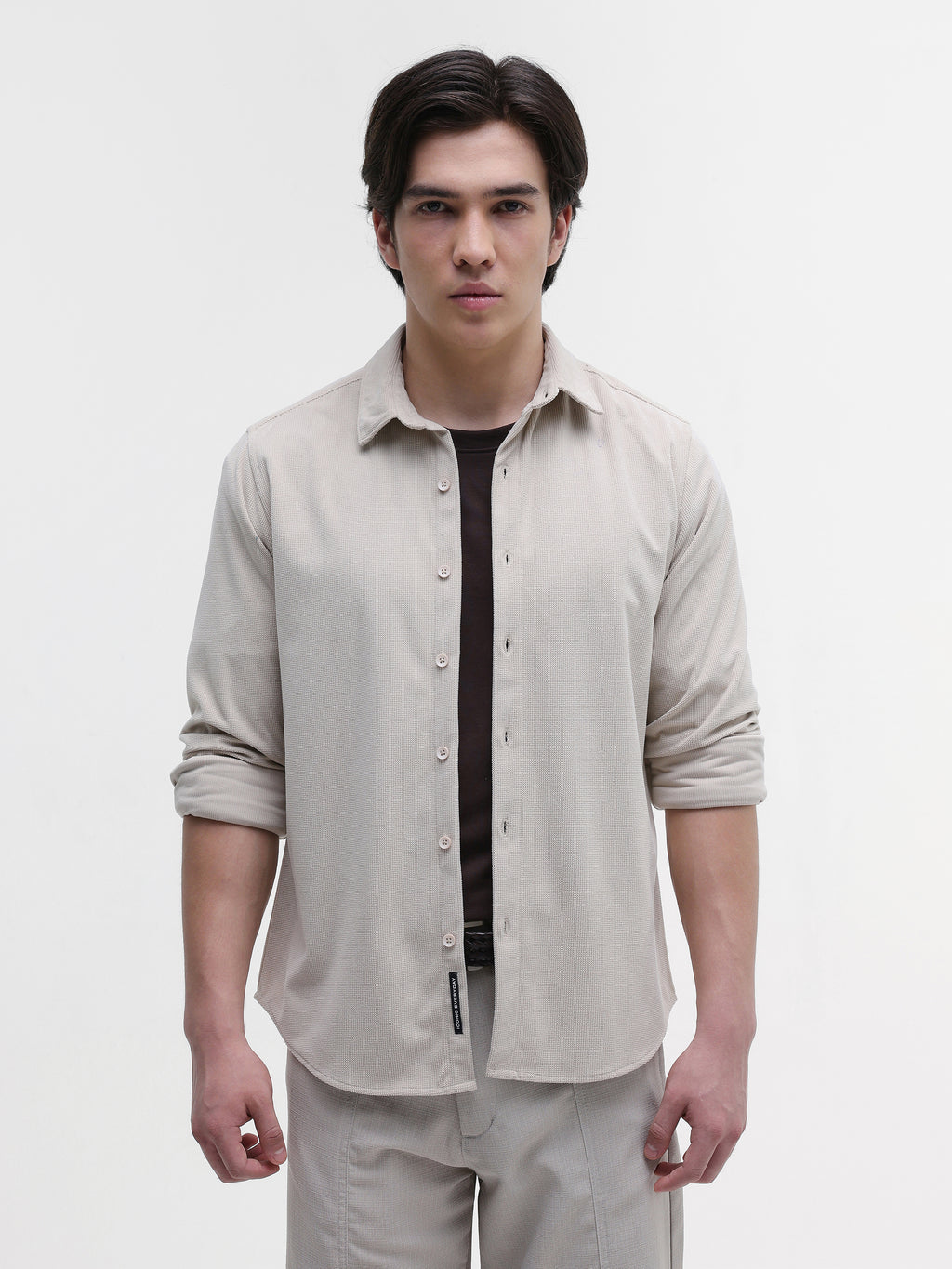 Plain Regular Fit Shirt