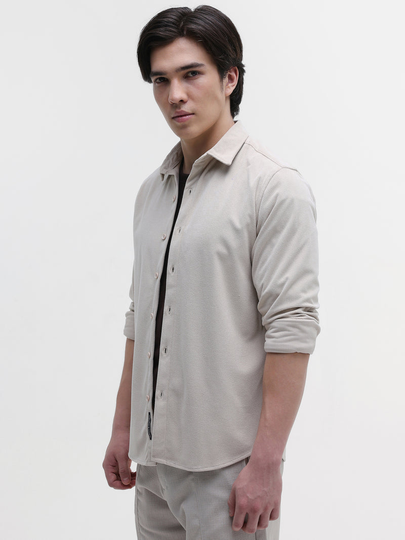 Plain Regular Fit Shirt