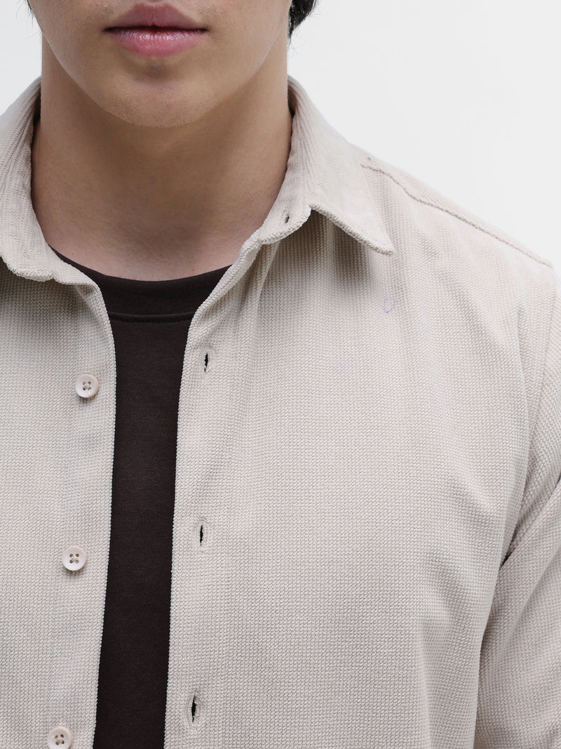 Plain Regular Fit Shirt