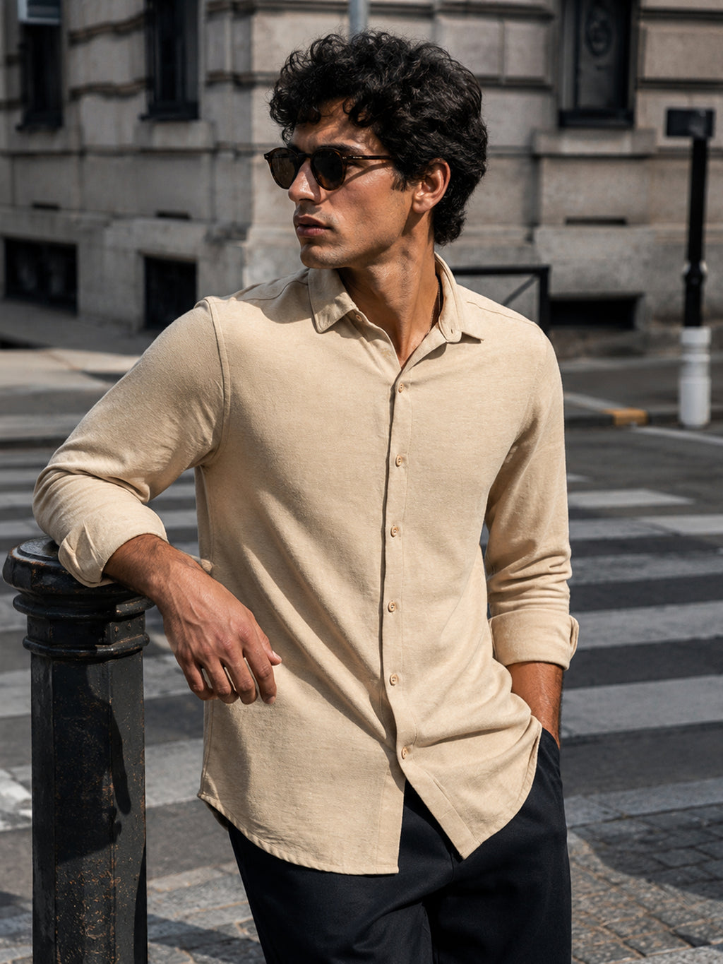 Solid Regular Fit Shirt