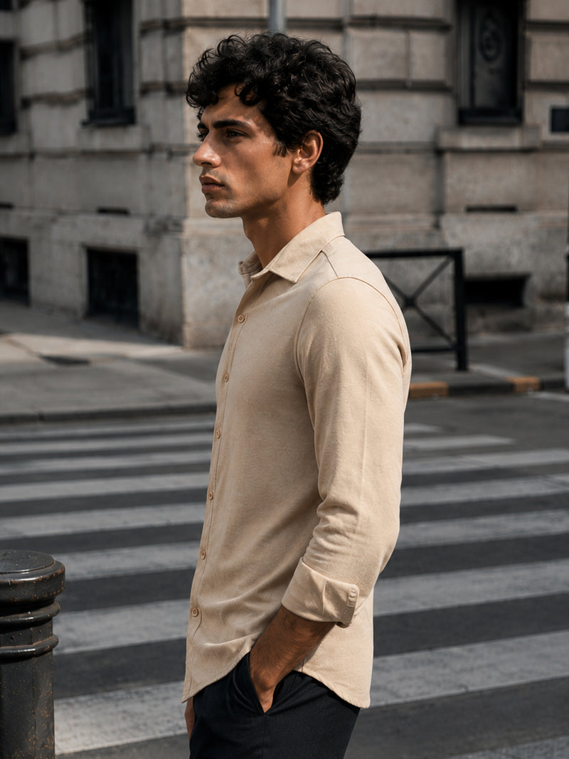 Solid Regular Fit Shirt