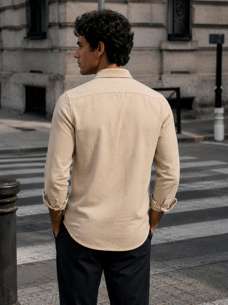 Solid Regular Fit Shirt