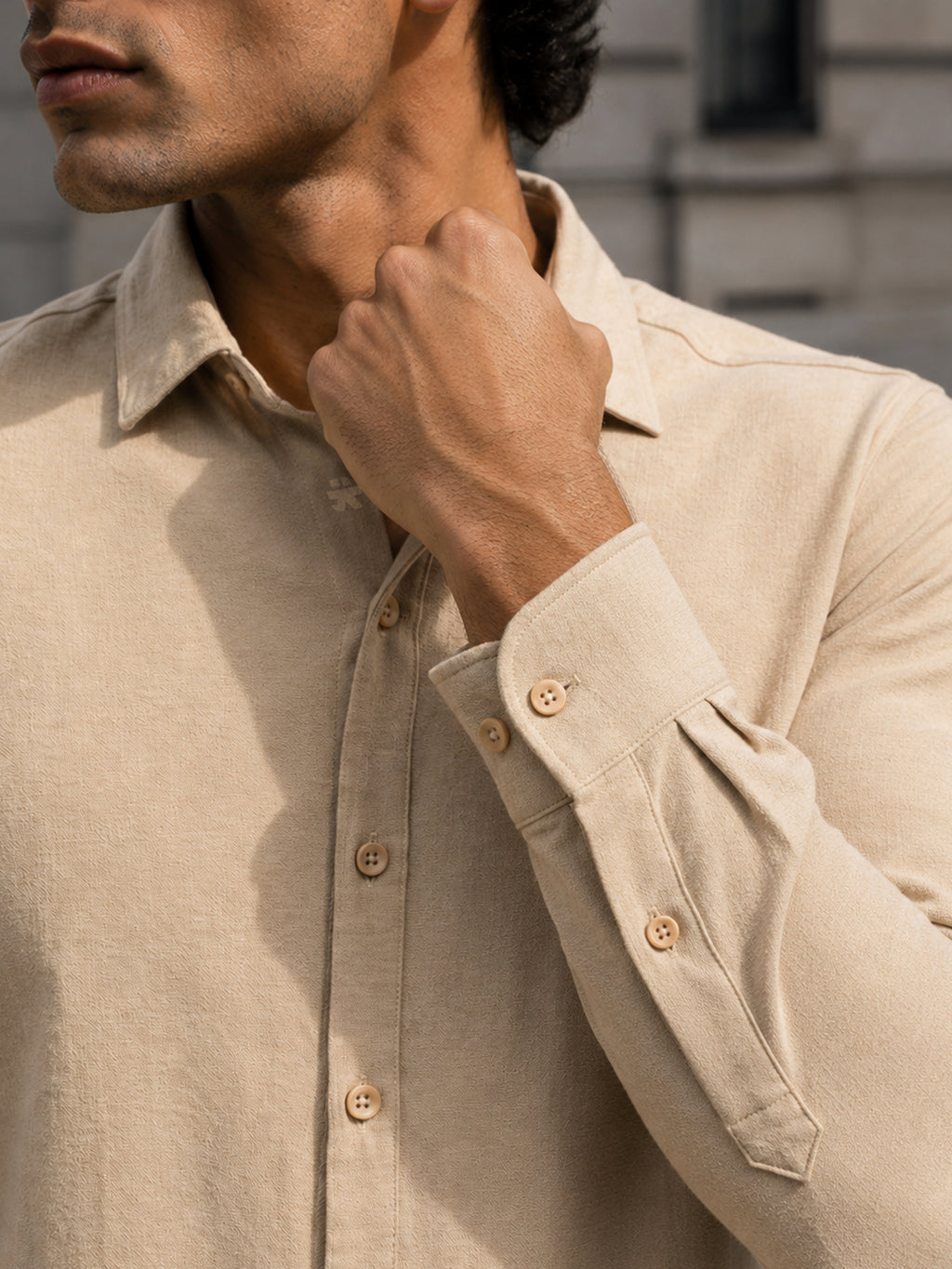 Solid Regular Fit Shirt