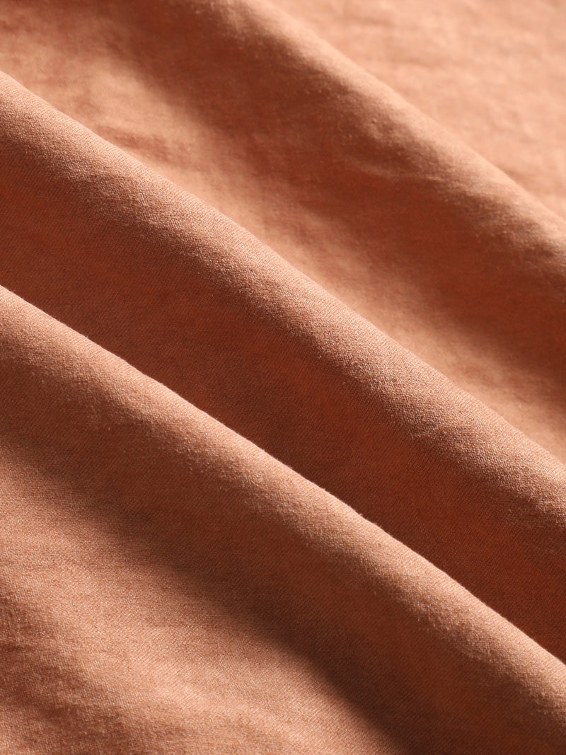CAHOOT Men's Peach Solid Shirt - view 8