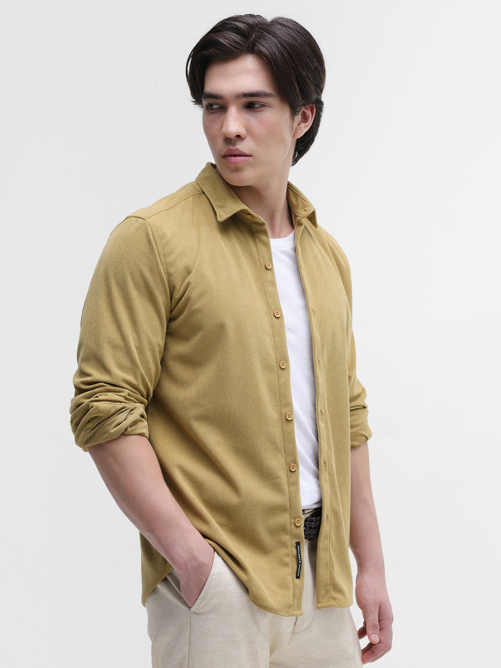 Plain Regular Fit Shirt
