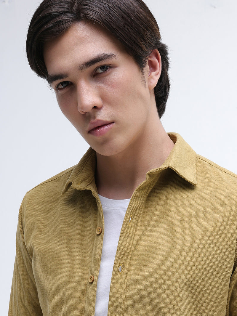 Plain Regular Fit Shirt