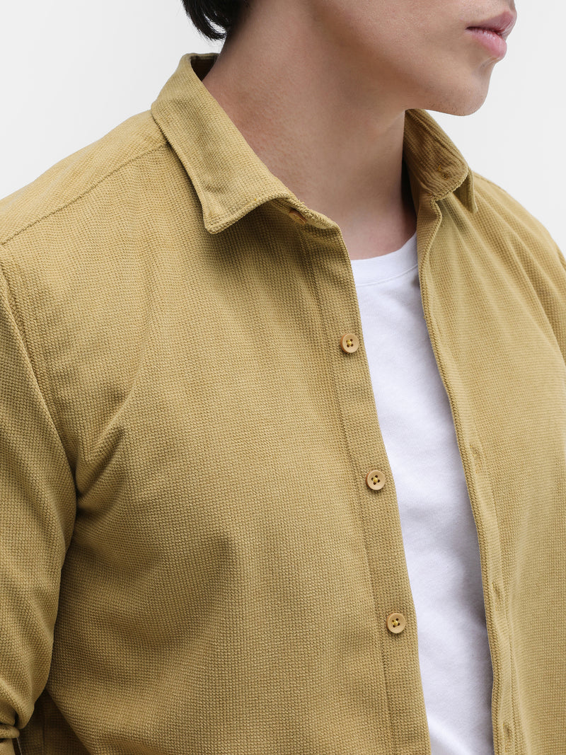 Plain Regular Fit Shirt