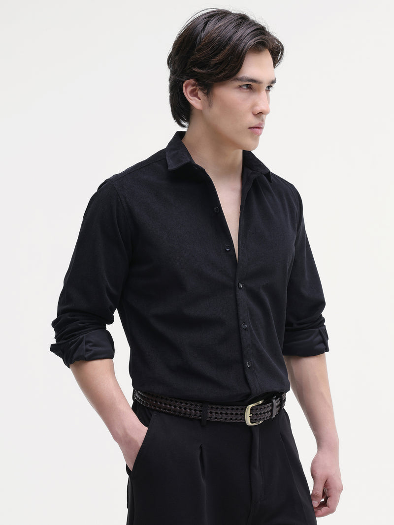 Plain Slim Fit Shirt