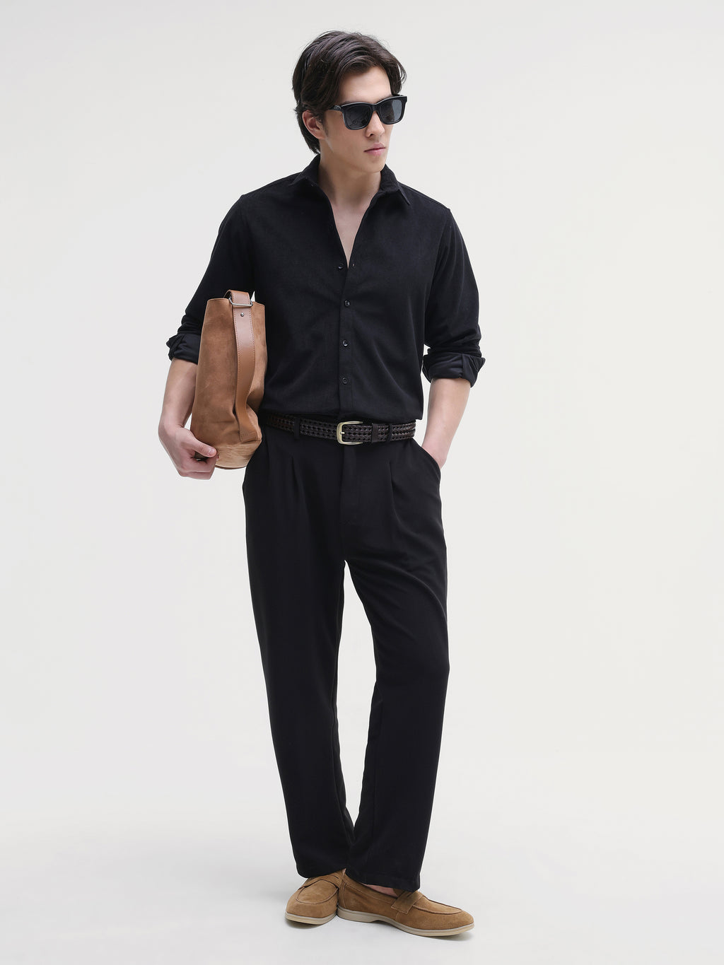 Plain Slim Fit Shirt