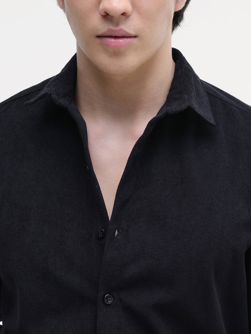 Plain Slim Fit Shirt