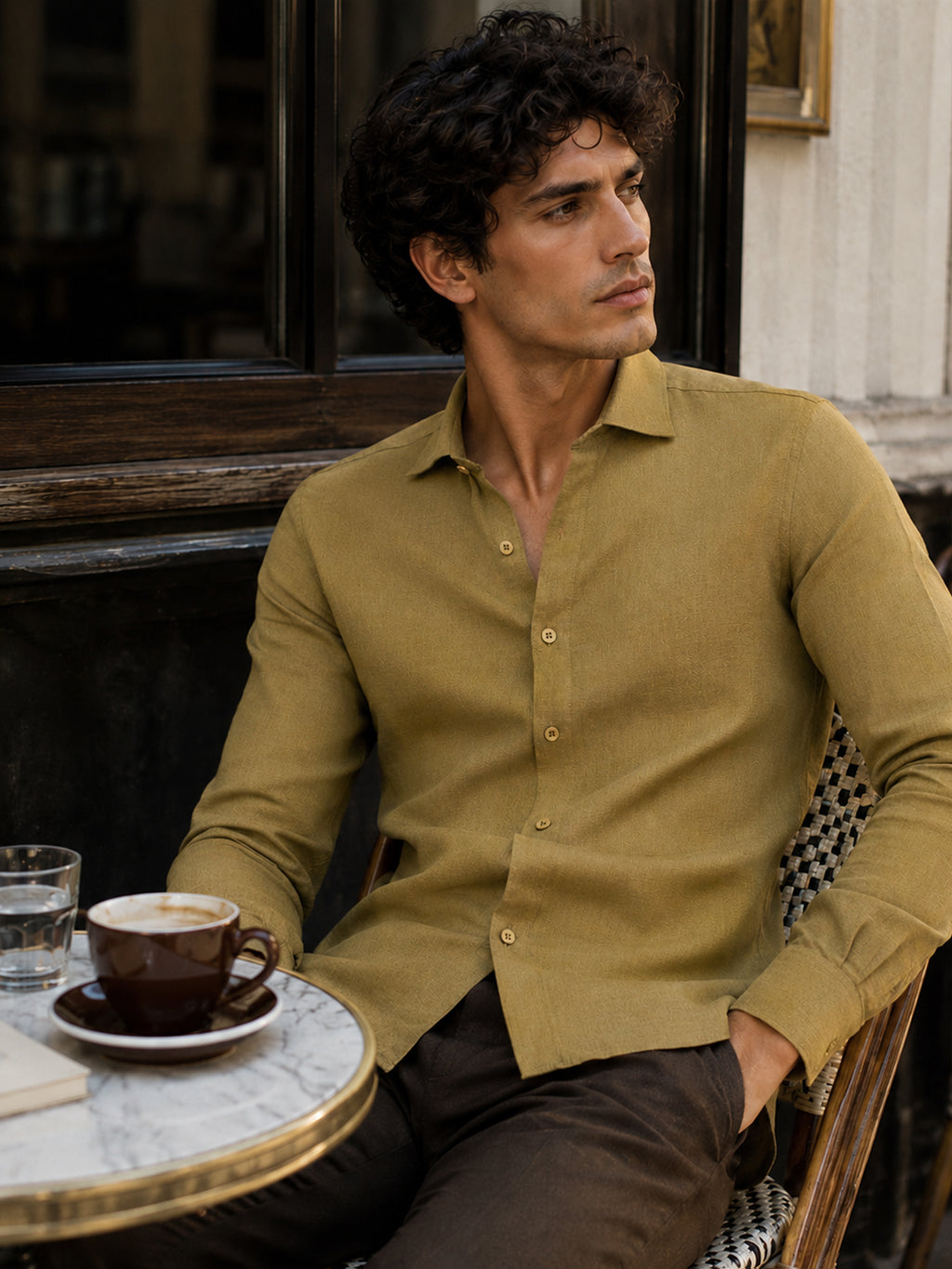 Solid Regular Fit Shirt
