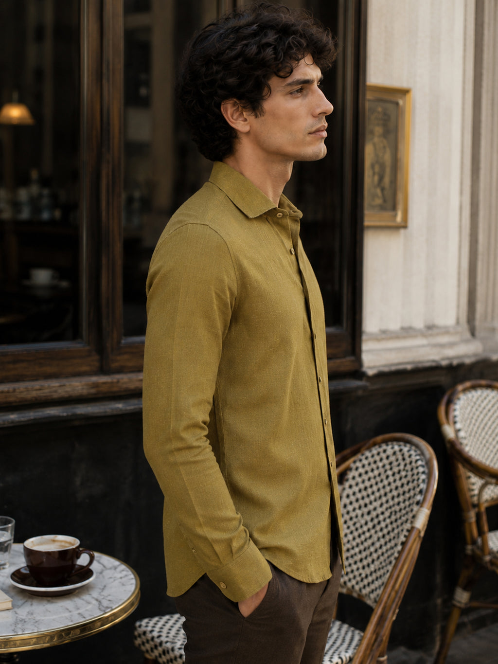 Solid Regular Fit Shirt