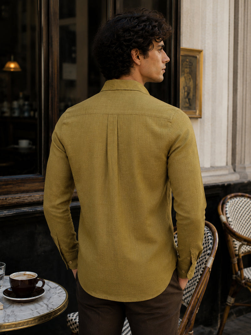 Solid Regular Fit Shirt