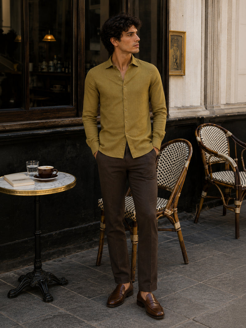 Solid Regular Fit Shirt