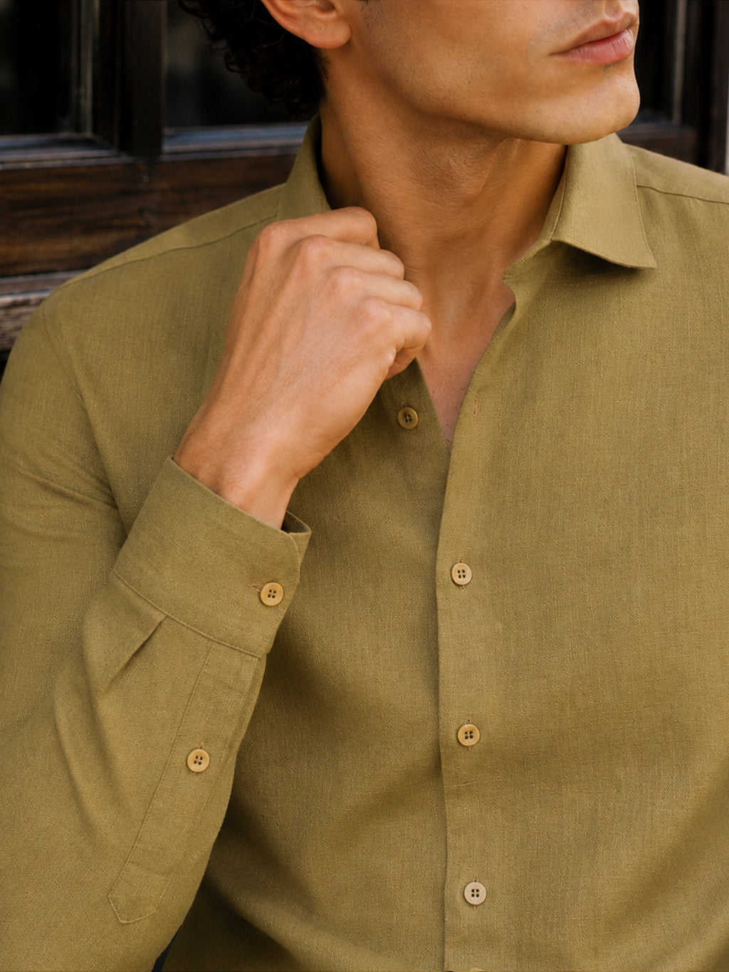 Solid Regular Fit Shirt