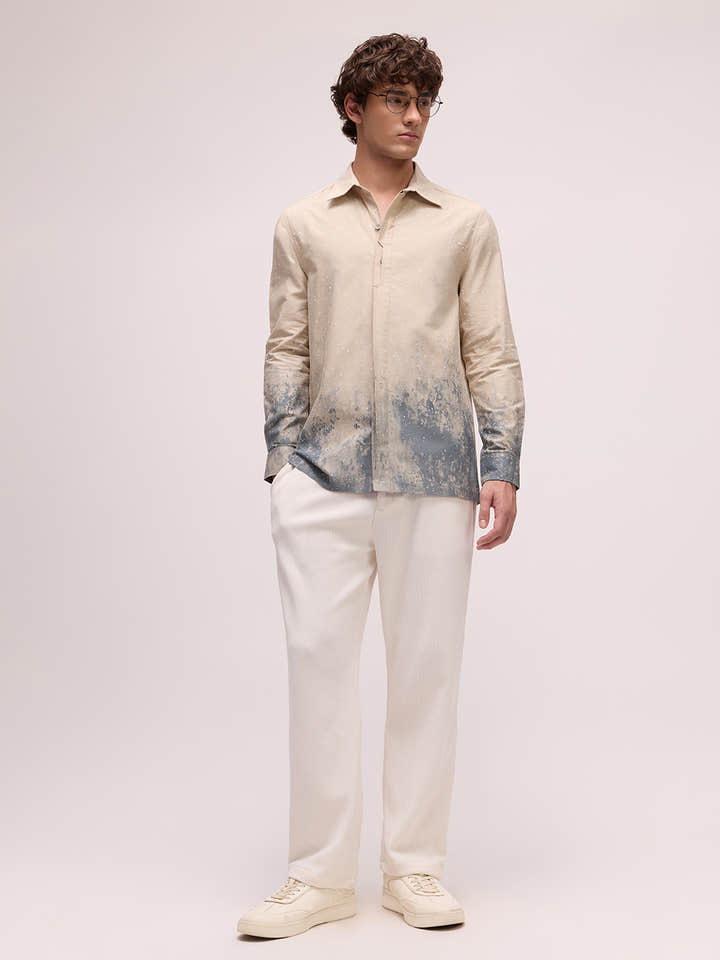 Men's All Over Print Regular Fit Shirt