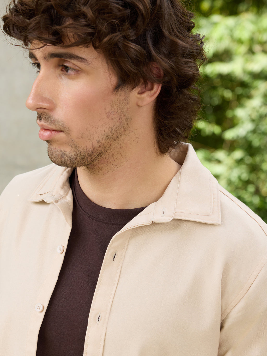 CAHOOT Men's White Solid Shirt - view 8