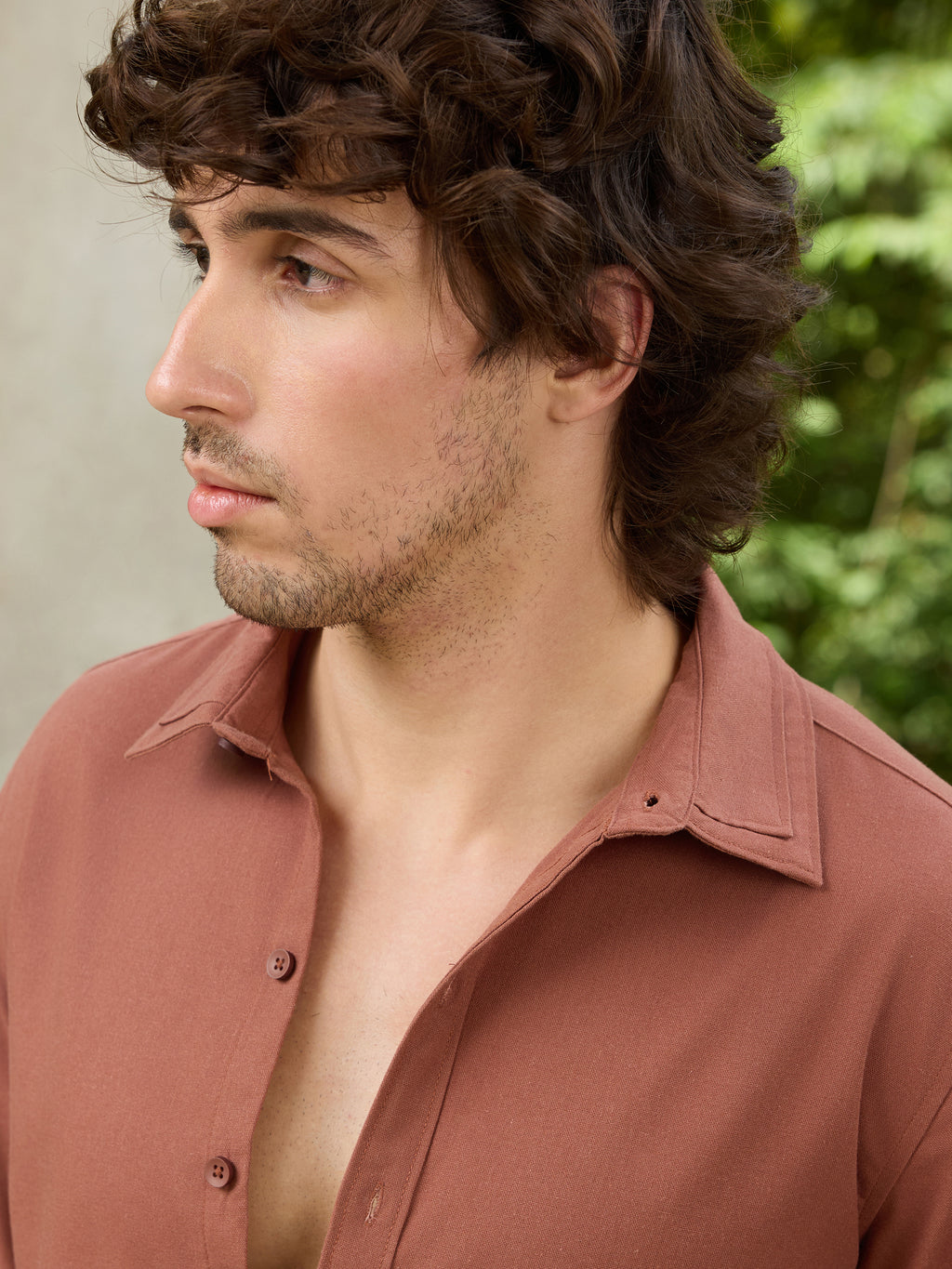 CAHOOT Men's Red Solid Shirt - view 9