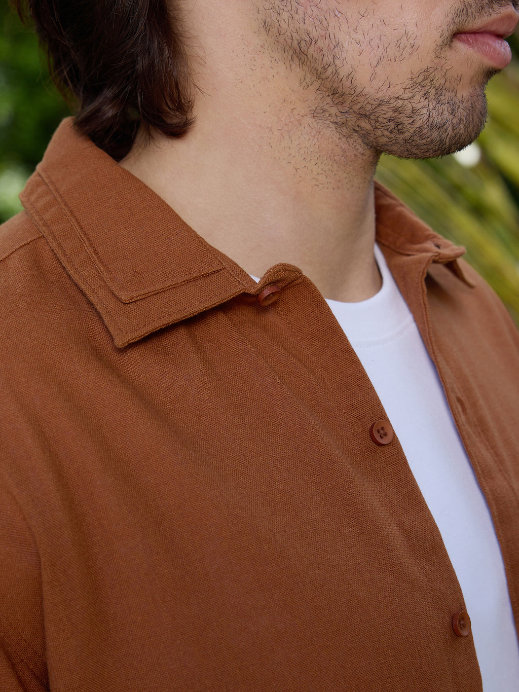 CAHOOT Men's Brown Solid Shirt - view 8