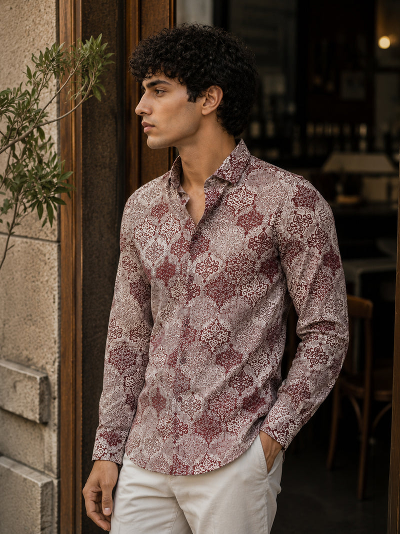 Printed Regular Fit Shirt