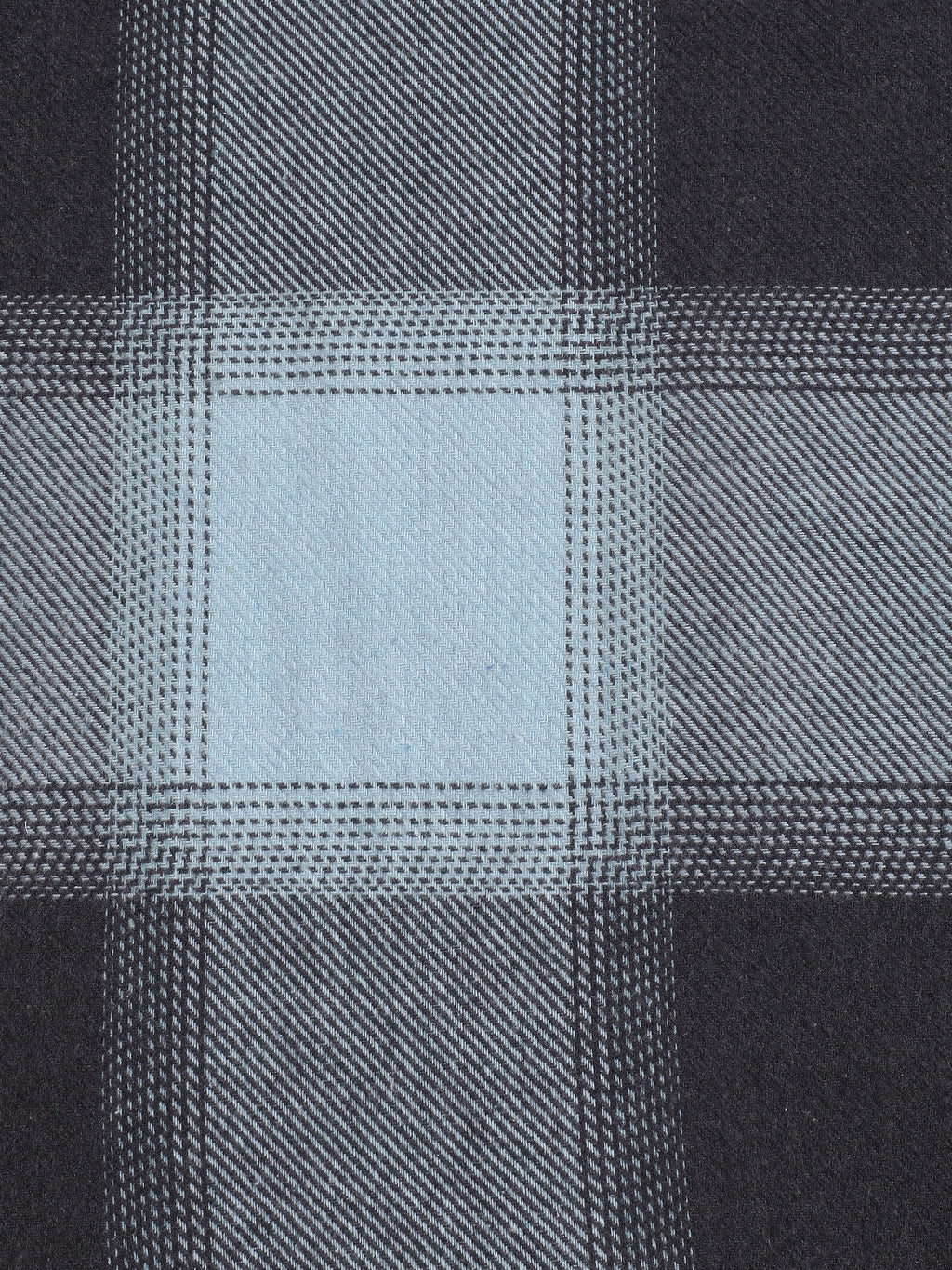 Grey & Black Check Regular Fit Flannel Shirt