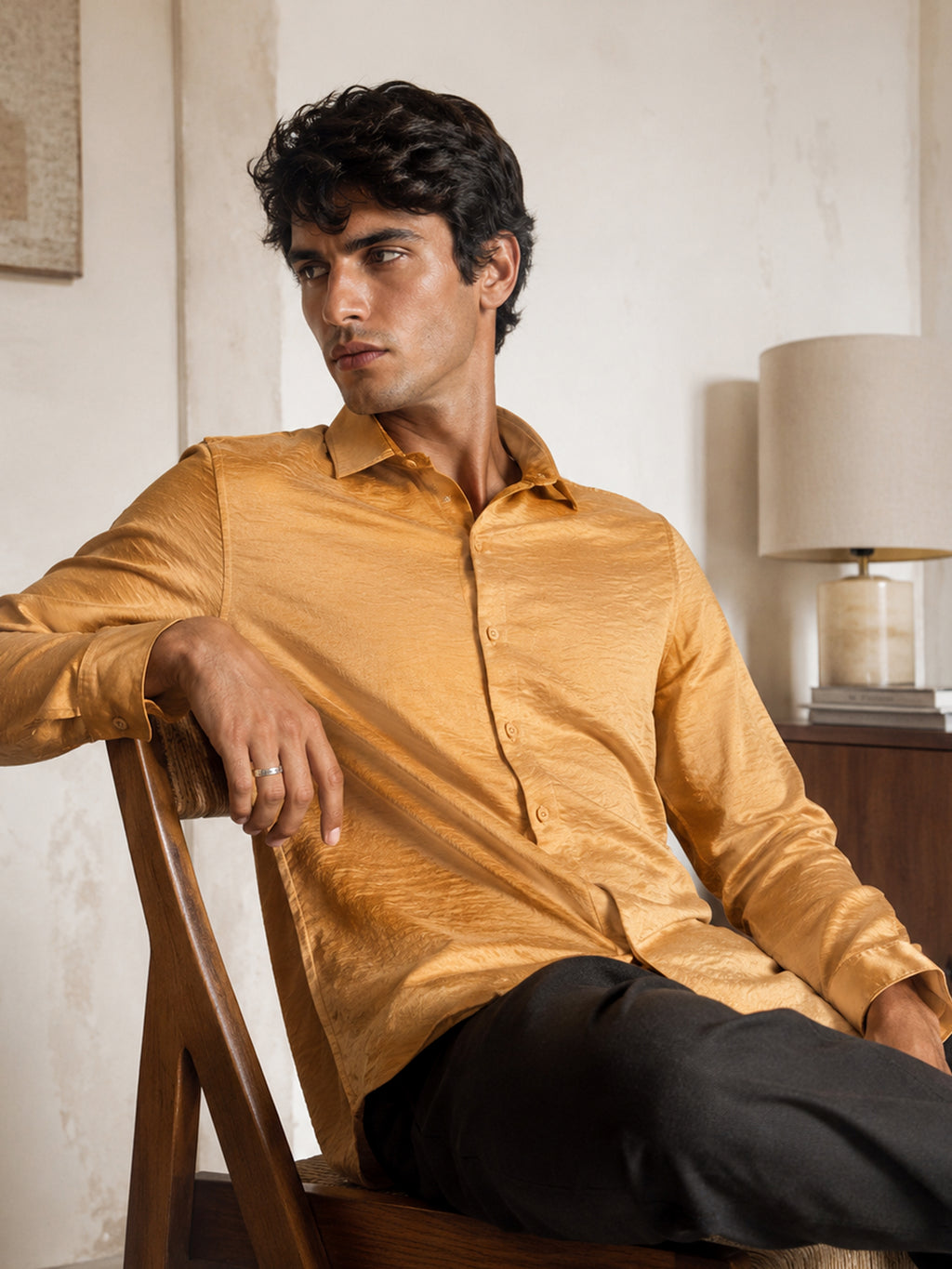 Solid Regular Fit Shirt