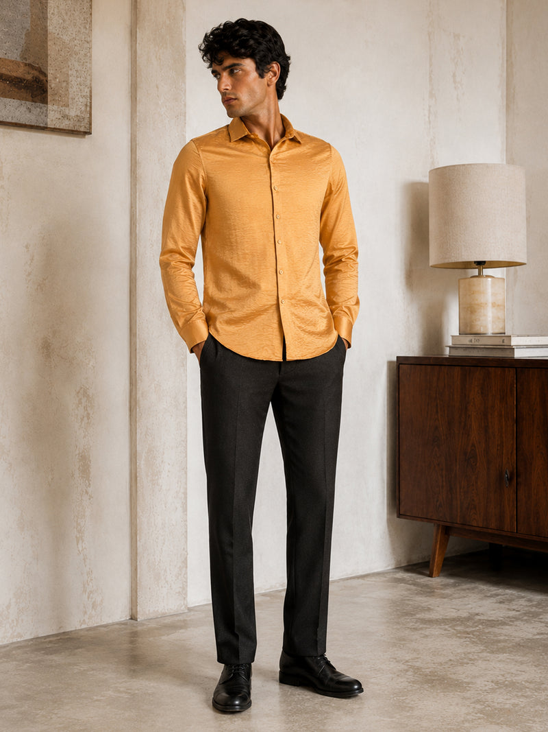 Solid Regular Fit Shirt