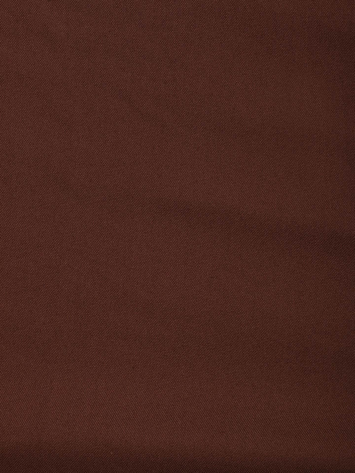 CAHOOT Men's Brown Shirt With Contrast Suede Elbow Patch - view 8