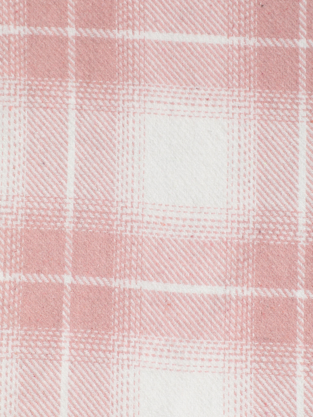 CAHOOT Men's Pink & White Checkered Oversized Fit Shirt - view 9