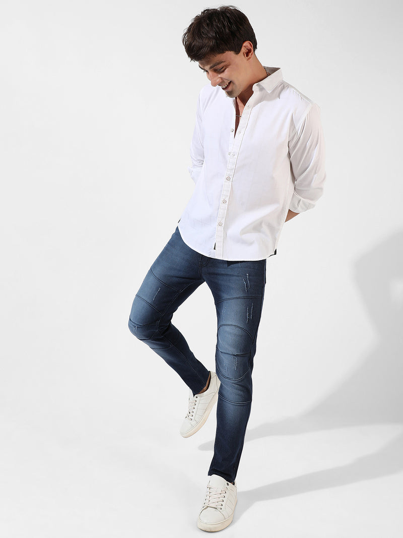 Jet Black Casual Shirt