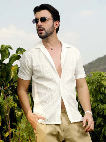 Micro Creased Shirt